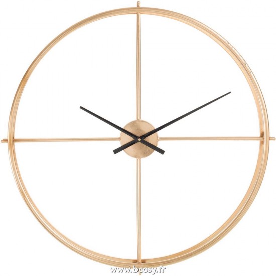 J Line Horloge Ronde Metal Or Small Jline 84055 by Jolipa 84055