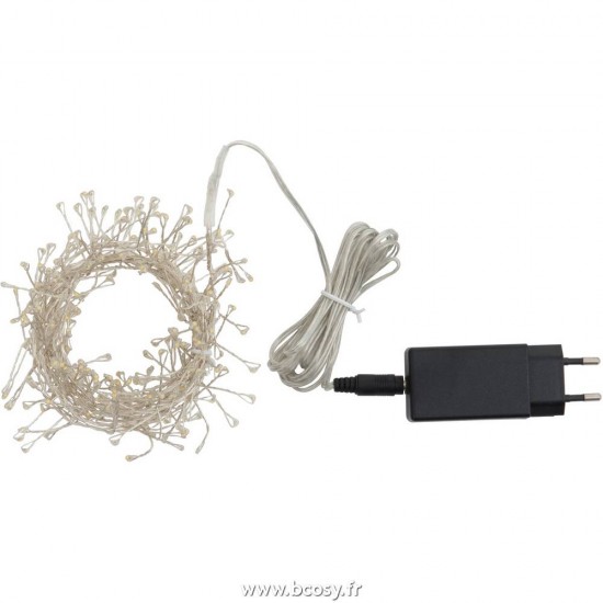 Jolipa Jline Guirlande Lumineuse Ramification 2 Metres Blanc Chaud