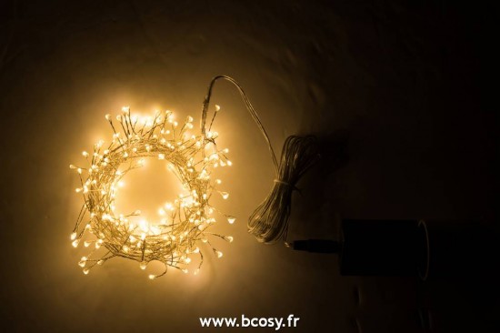 J-Line guirlandes suspendues Guirlande Lumineuse Ramification 2 Metres Blanc Chaud