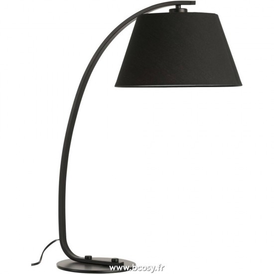 J Line Lampe Arrondie Metal Noir Jline 85333 by Jolipa 85333