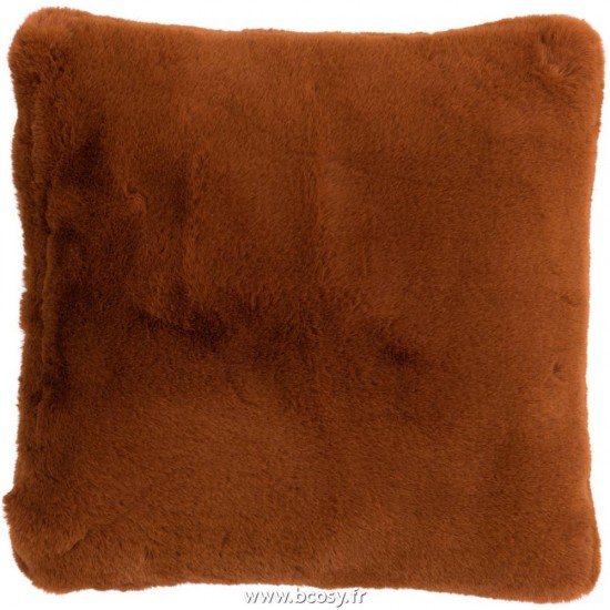 J-Line coussins Jolipa Jline Coussin Cutie Polyester Marron Orange