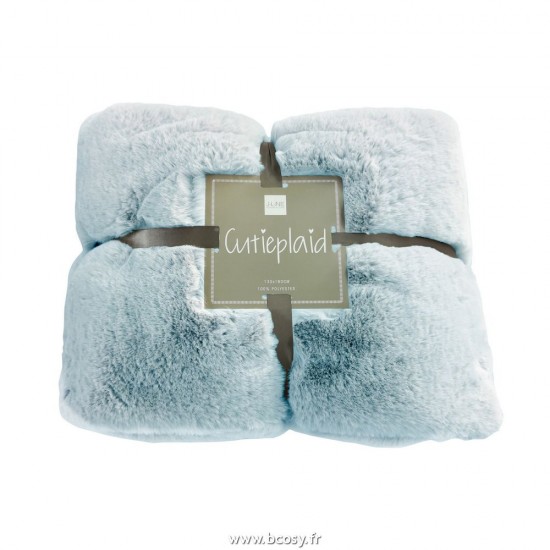 J Line Plaid Cutie Polyester Bleu Clair Jline 88552 by Jolipa 88552