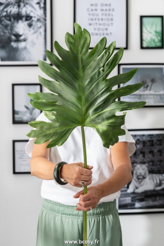 Jolipa Jline Feuille Plastique Vert Fonce