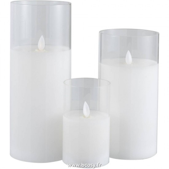 Jolipa Jline Lampe Led Brillante Verre Transparent Large