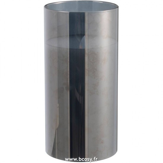 J Line Lampe Led Brillante Verre Gris Medium Jline 94492 by Jolipa 94492