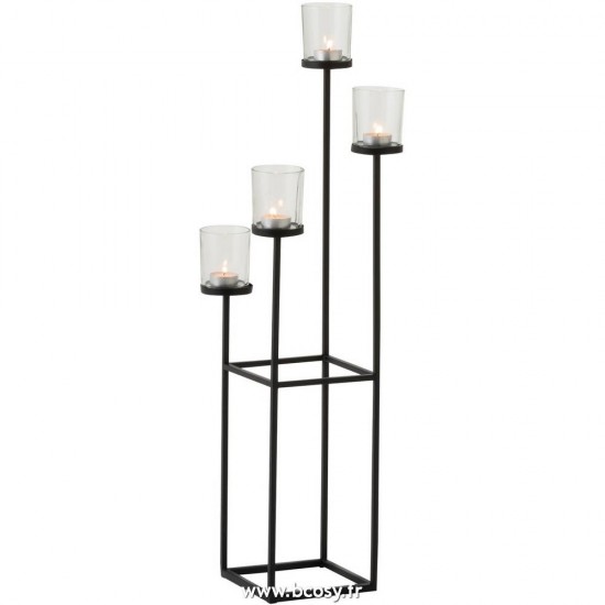 J-line 96737 Jolipa JLine support bougie photophore plusieurs bougies