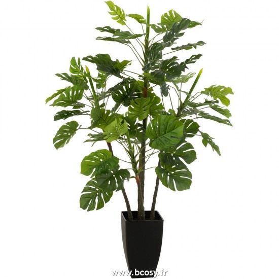 J-Line plantes Jolipa J Line Jline Philodendron En Pot Plastique Vert Large