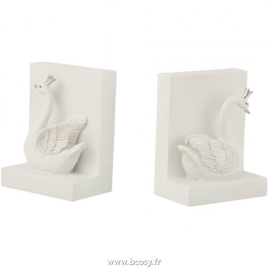 J Line S 2 Serre Livre Res Bla Arg L7xB12xH14 cm Jline 16189 by Jolipa 16189