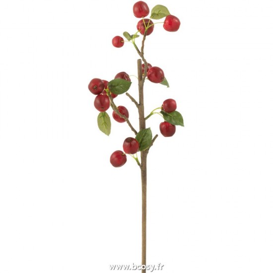 J-Line branches d'arbres Jolipa J Line Jline Branche Baies Epaisses Plastique Rouge Vert Small