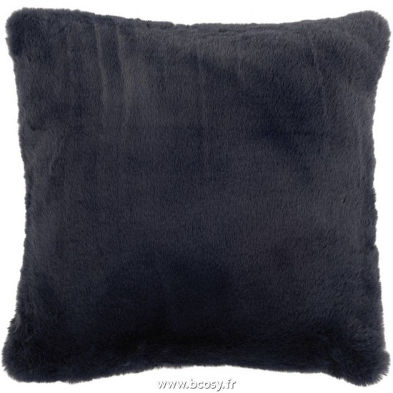 J Line Coussin Cutie Polyester Bleu L45xB45xH4 cm Jline 18093 by Jolipa 18093