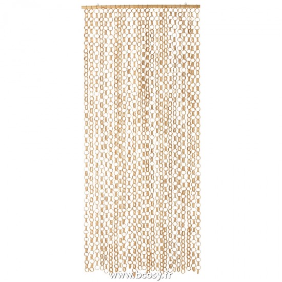 J Line Rideau Chaine En Bambou Naturel L90xB200xH2 cm Jline 20850 by Jolipa 20850