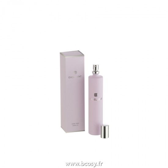 J Line Parfum D'Ambiance Excellent Verre Lila L5xB5xH18 cm Jline 21654 by Jolipa 21654