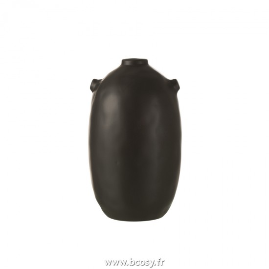 J-Line vases Jolipa J Line Jline Jar Renaissance Ceramique Noir