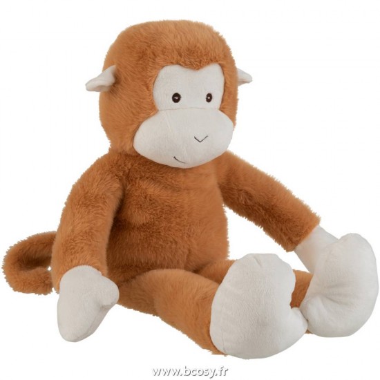 J Line Singe Peluche Marron Large Jline 2775 by Jolipa 2775