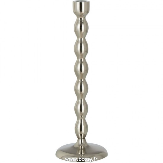 J Line Chandelier Spheres Brillante Aluminium Argent Small L11xB11xH32 cm Jline 29072 by Jolipa 29072