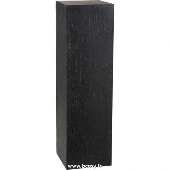 J Line Colonne Rectangulaire Argile Noir Large 120 Jline 3294 by Jolipa 3294