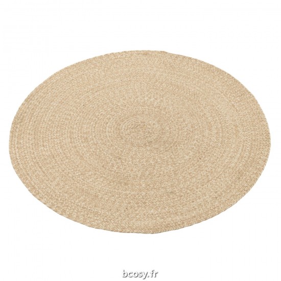 J Line Tapis Miami Outdoor Poly Na Blanc Large L197xB197 cm JLine 34318 by Jolipa 34318.