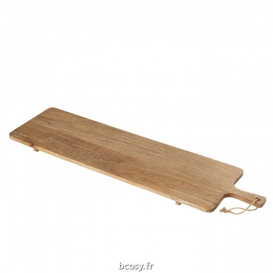 J Line Serving Board Bali Wood Brown L100xB28xH4 cm JLine 34494 by Jolipa 34494.