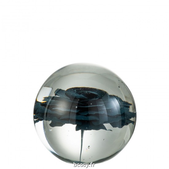 J Line Presse Papier Fleur Bleue Large JLine 36398 by Jolipa 36398.