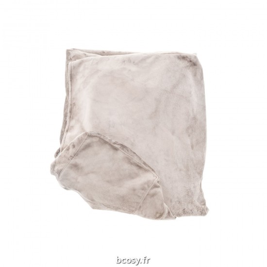 J Line Housse Fauteuil 5 Coussins Monaco Sofa Velours Beige JLine 37213 by Jolipa 37213.