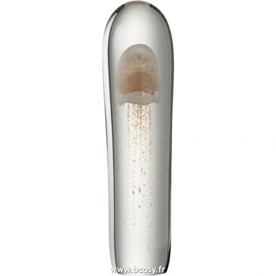 J Line Presse Papier Meduse Verre Doré Extralarge 39 Jline 3762 by Jolipa 3762