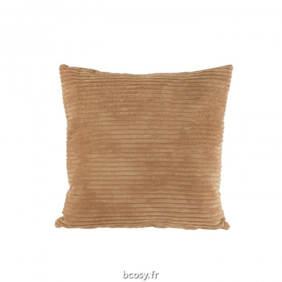 J Line Coussin Ligne Textile Caramel JLine 38691 by Jolipa 38691.