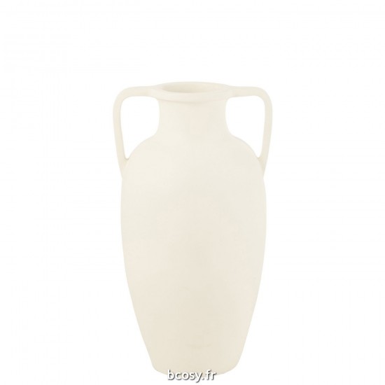 J Line Vase 2 Anses Terracotta Large JLine 39503 by Jolipa 39503.