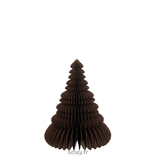 J Line Sapin De Noel A Poser Pliant Papier Marron Large JLine 39585 by Jolipa 39585.
