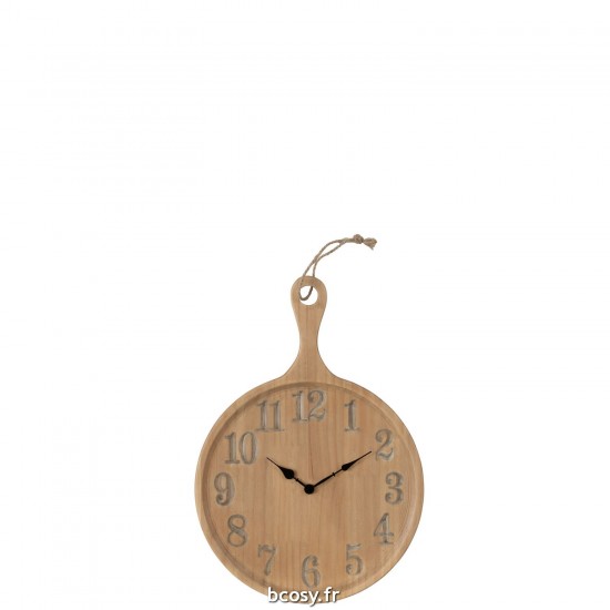 J Line Horloge Murale Plan Pin Naturel Small JLine 40937 by Jolipa 40937.