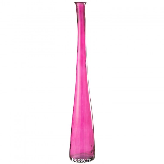 J Line Vase Noah Verre Fuchsia Large JLine 42259 by Jolipa 42259.