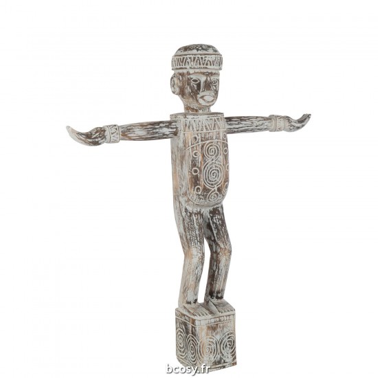 J Line Statue Edmund Bois D'Albasia Naturel JLine 42435 by Jolipa 42435.