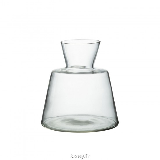 J Line Vase Conique Verre Transp L JLine 42647 by Jolipa 42647.