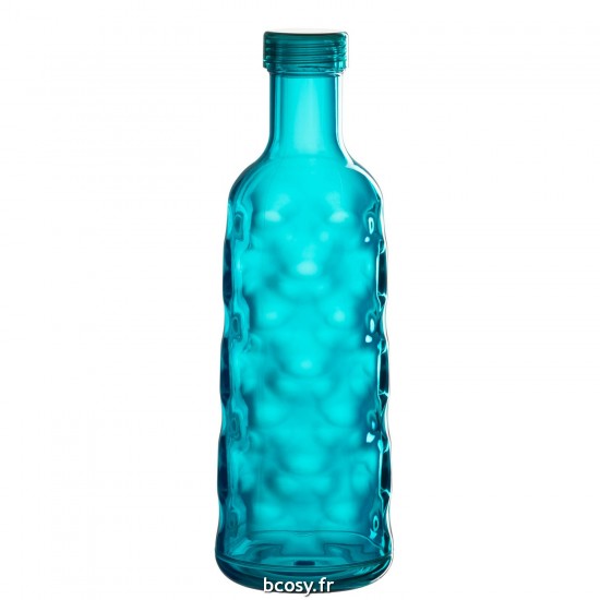 J Line Bouteille Martelee Boite Cadeau Plastique Bleu JLine 43953 by Jolipa 43953.