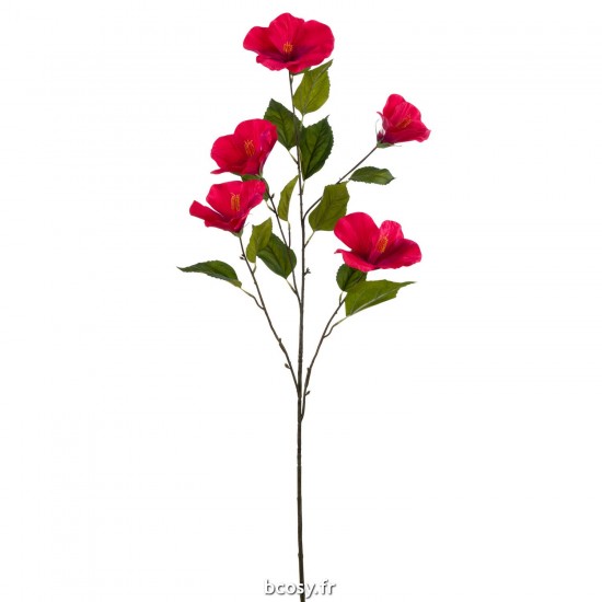 J Line Hibiscus Tige Artificiel Fuchsia JLine 44010 by Jolipa 44010.
