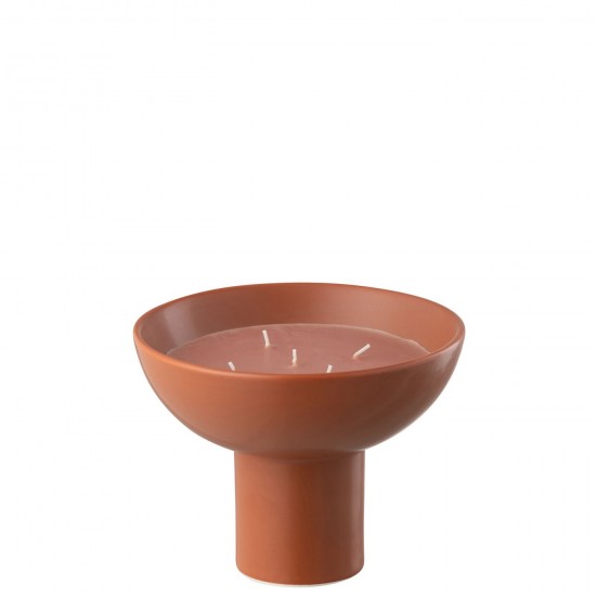 J-Line J Line bougies parfumées Jolipa Bougie Parfumee Ceramique Tasse Ambre 12H.