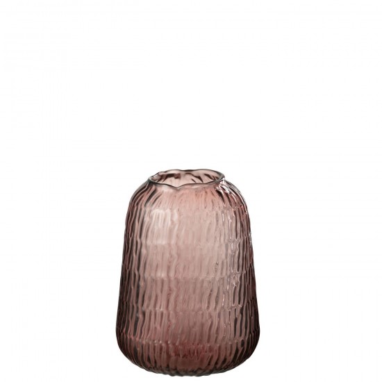 J-Line J Line Grands vases Grand vase Vases hauts Vase haut. Jolipa Vase Lolita Verre Rose Medium.