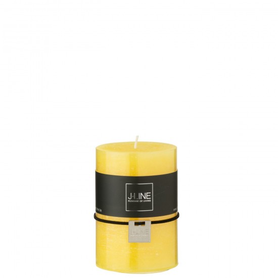 J-Line J Line bougies Jolipa Bougie Cylindrique Jaune Medium 39H.