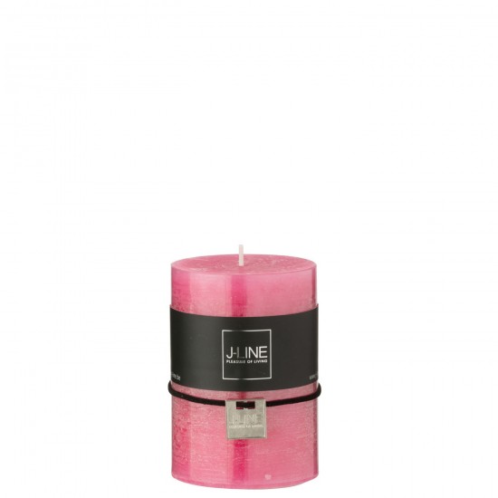J-Line J Line bougies Jolipa Bougie Cylindrique Rose Medium 39H.