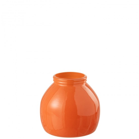 J-Line J Line Grands vases Grand vase Vases hauts Vase haut. Jolipa Vase Glass Orange Small.