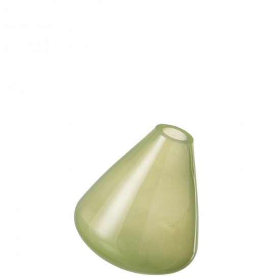 J-Line J Line vases Jolipa Vase Topaz Verre Vert Clair.