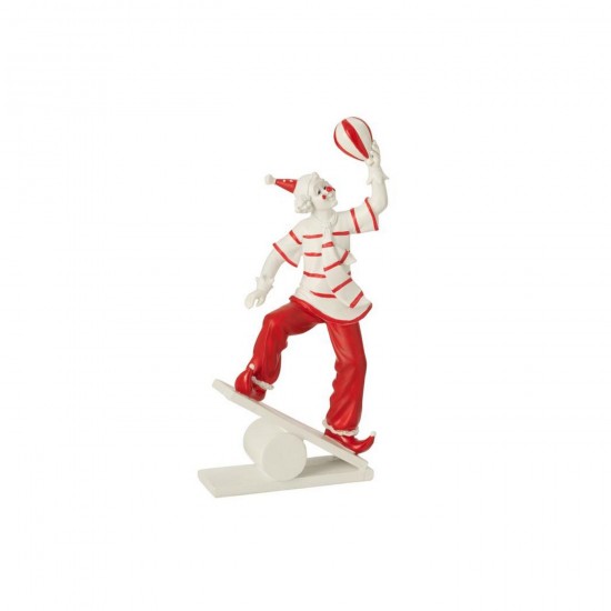 J-Line J Line Gens personnes Jolipa Clown Equilibriste Pierre Blanc Rouge.