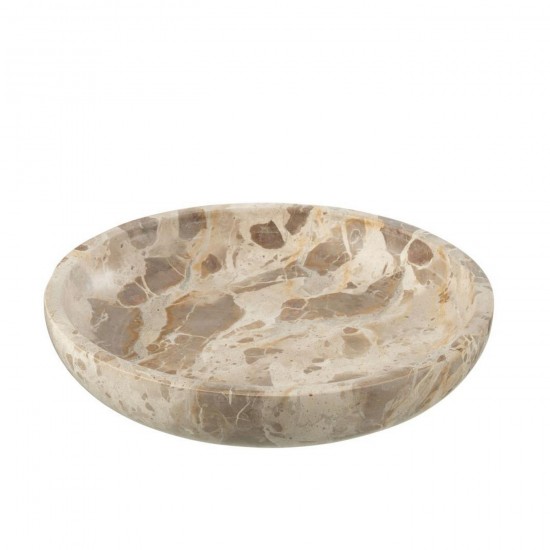 J-Line J Line plats Jolipa Plat Marbre Beige.