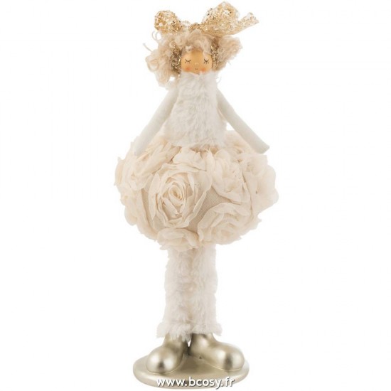 J-Line filles statuettes Jolipa Jline Fille Hiver Textile Champagne Small