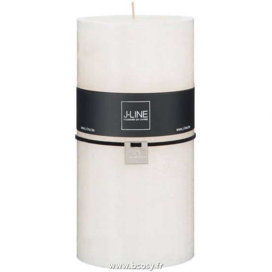 J-Line bougies cylindre Jolipa Jline Bougie Cylindrique Vanille Xxl 140H