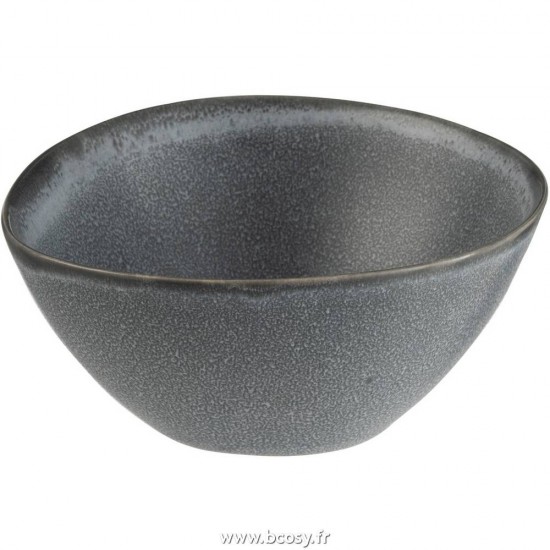 J-Line bols a petit dejeuner Jolipa Jline Bol Louise Ceramique Gris Medium