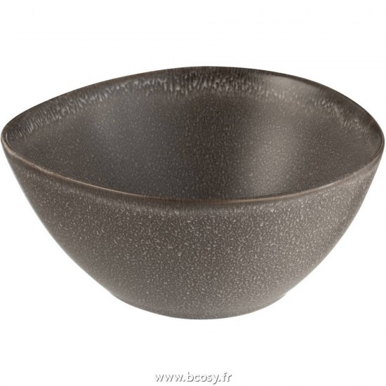 J-Line bols a petit dejeuner Jolipa Jline Bol Louise Ceramique Marron Medium