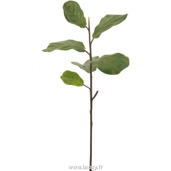 J Line Branche Figuier Plastique Vert Fonce Small L40xB20xH84 Jline 12511 by Jolipa 12511