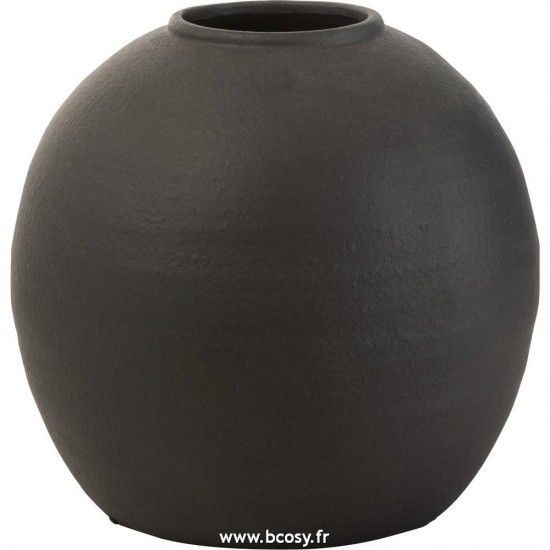 J-Line vases Jolipa J Line Jline Vase Rond Ciment Noir