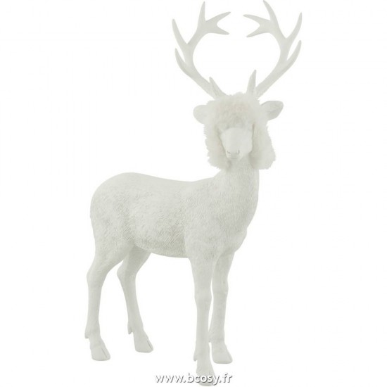 J-Line rennes caribous Jolipa J Line Jline Renne Resine Blanc Large