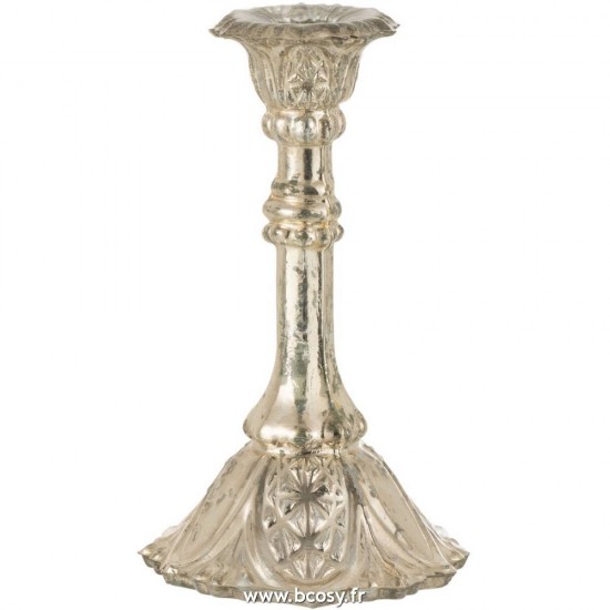 J-Line chandeliers candélabres Jolipa J Line Jline Chandelier Oriental Verre Argent Medium